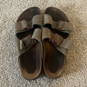Brown Birkenstocks